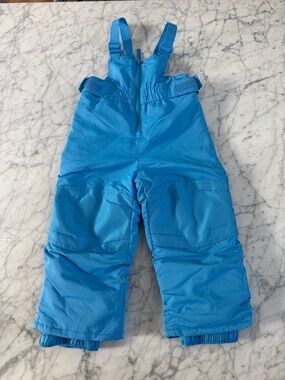Cat & Jack Kids Snow Bibs Blue Size 2T Blue NWOT